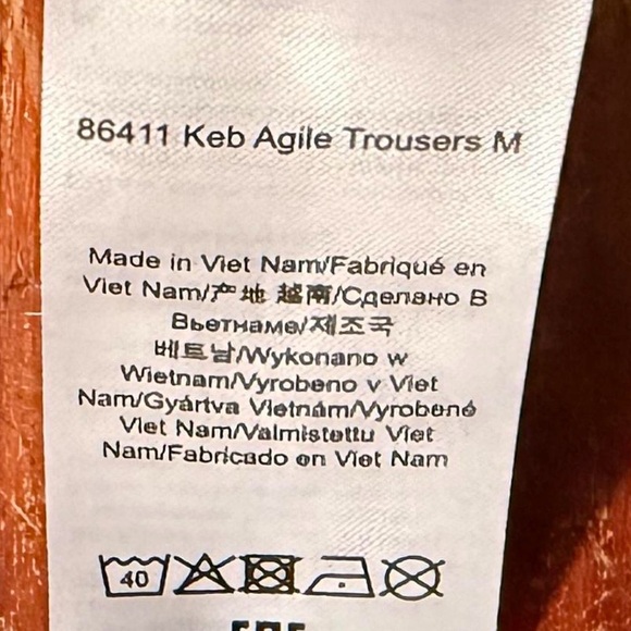 Fjällräven Keb Agile Trousers Men’s 37x32 *MINT* $195-$210 Online & Retail Price - Picture 8 of 8